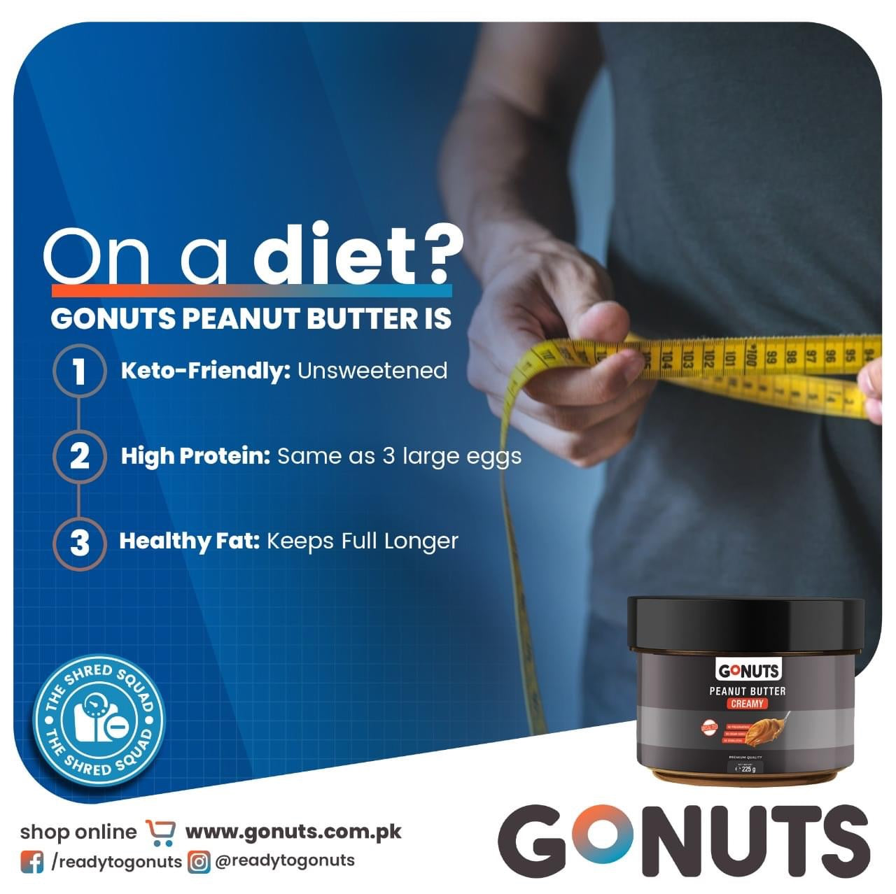 Crunchy Peanut Butter (Sugar-Free)